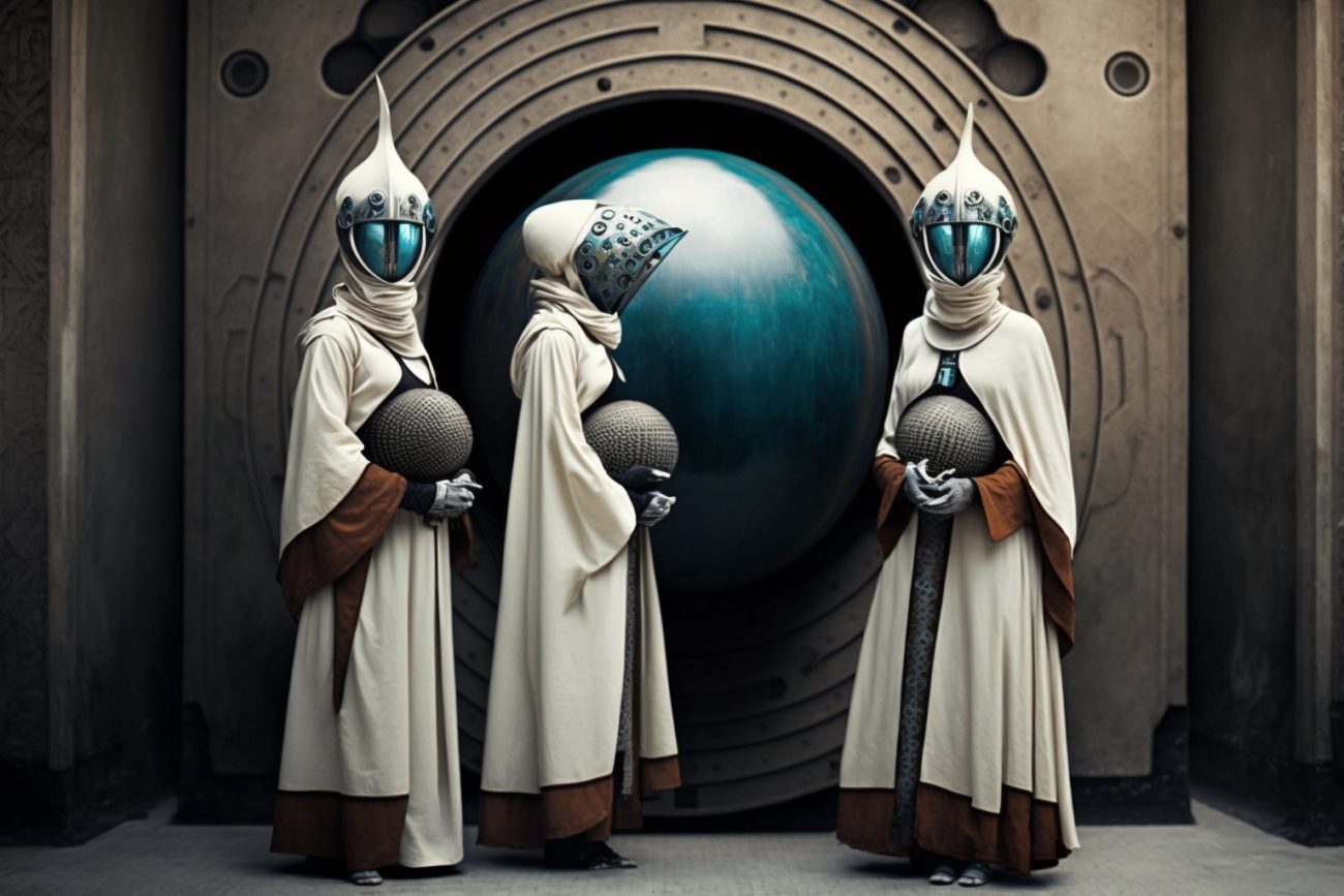 featured artwork for the story Memetic Bottlneck provided by digitalandaiart.com