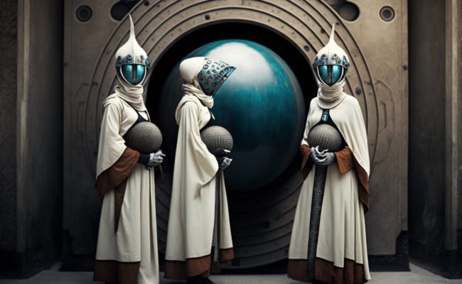 featured artwork for the story Memetic Bottlneck provided by digitalandaiart.com