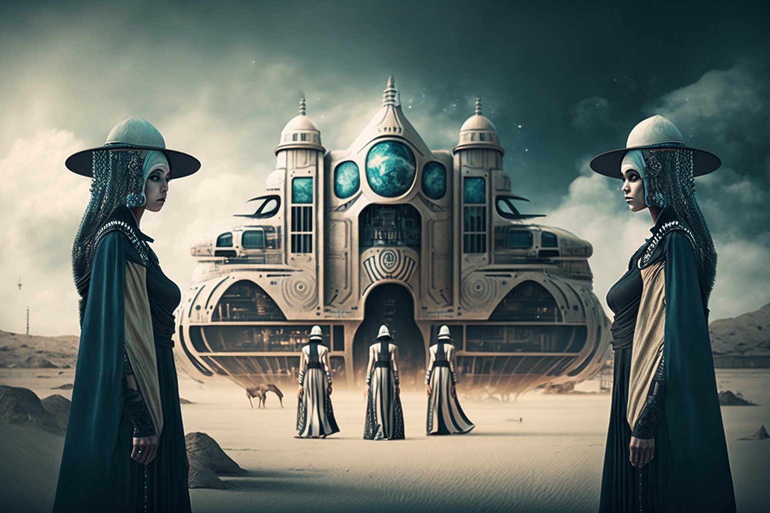 artwork for the story Memetic Bottleneck provided by digitalandaiart.com