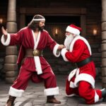 jesus vs santa claus