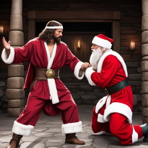 jesus vs santa claus