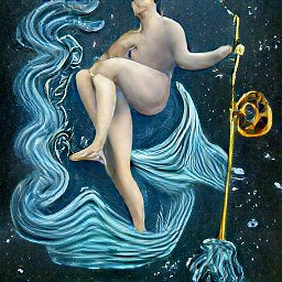 picture of aquarius, generated by ai